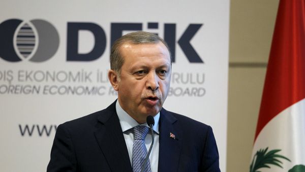 Реджеп Тайип Эрдоган, президент Турции - Sputnik Азербайджан