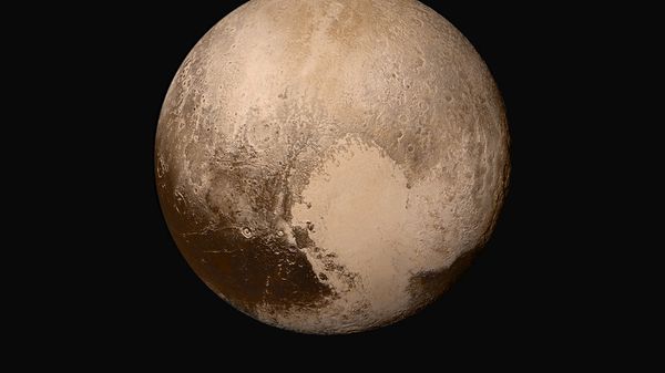 Снимок Плутона, сделанный космическим кораблем NASA New Horizons - Sputnik Азербайджан