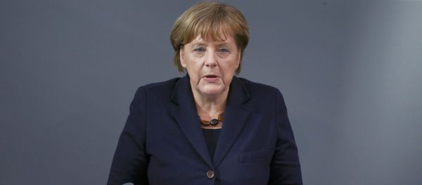 Ангела Меркель, канцлер Германии - Sputnik Азербайджан