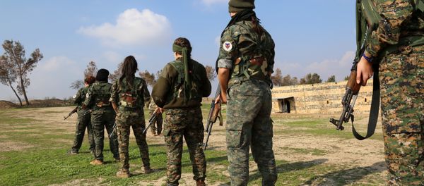 Боевики YPG - Sputnik Азербайджан