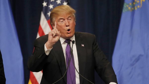 Выступление Дональда Трампа в Неваде - Sputnik Азербайджан