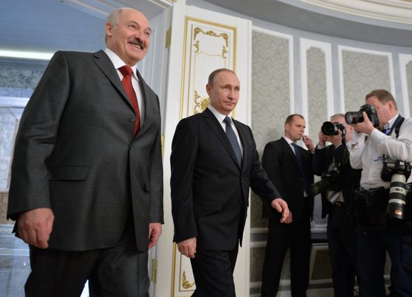 Заседание Высшего Государственного Совета Союзного государства России и Беларуси - Sputnik Азербайджан