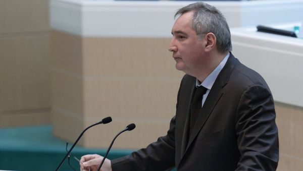 Заместитель председателя правительства РФ Дмитрий Рогозин - Sputnik Азербайджан