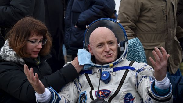 Скотт Келли, американский астронавт NASA - Sputnik Азербайджан