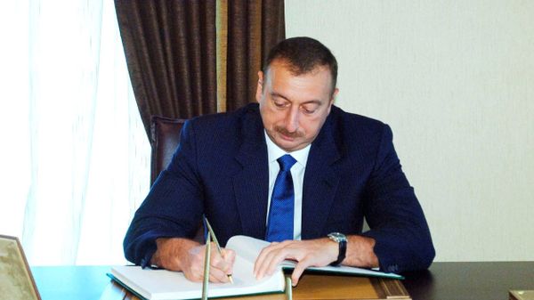 Azərbaycan Respublikasının Prezidenti İlham Əliyev - Sputnik Азербайджан