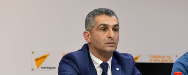 Ильгар Оруджев, член общественного совета при Министерстве молодежи и спорта АР, руководитель общества молодых ученых, аспирантов и магистров - Sputnik Азербайджан