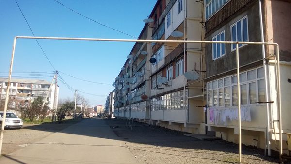 Жилой дом в Лянкорани, фото из аохива - Sputnik Азербайджан