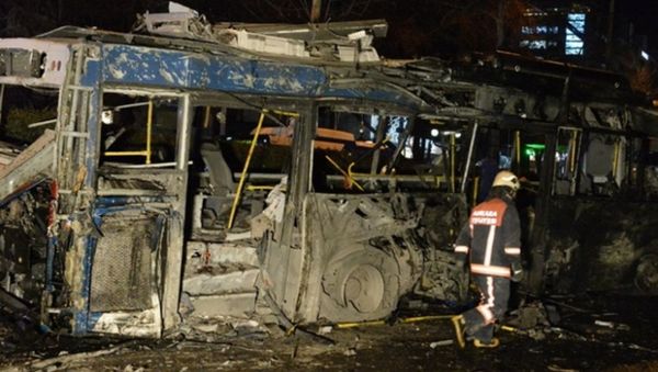 Взрыв в Анкаре - Sputnik Азербайджан