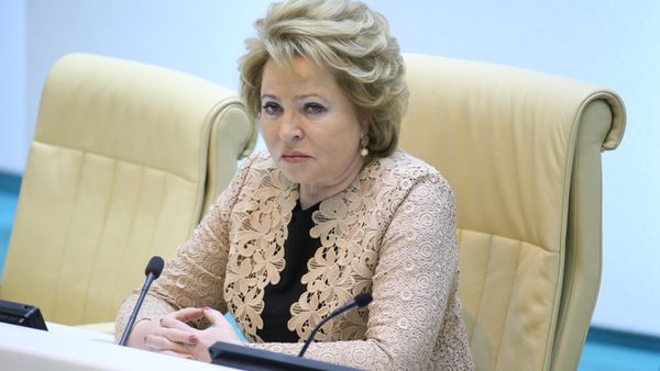 Председатель Совета Федерации РФ Валентина Матвиенко - Sputnik Азербайджан