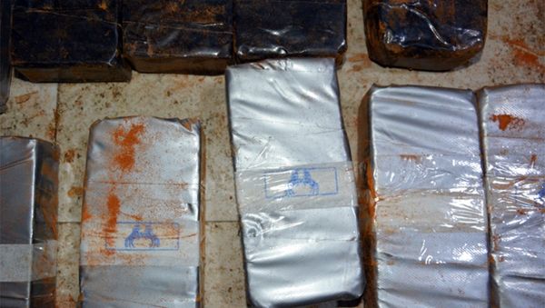 На азербайджано-российской границе правоохранители изъяли полтонны чистого героина - Sputnik Азербайджан