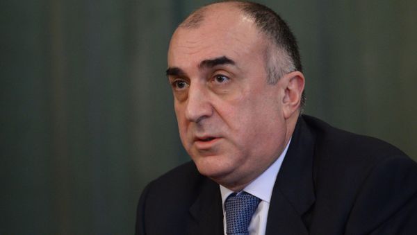 Министр иностранных дел Азербайджанской Республики Эльмар Мамедъяров - Sputnik Азербайджан
