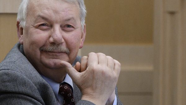 Директор Института США и Канады РАН Сергей Рогов. Архивное фото - Sputnik Азербайджан