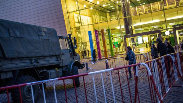 Усиление мер безопасности в Брюсселе - Sputnik Азербайджан