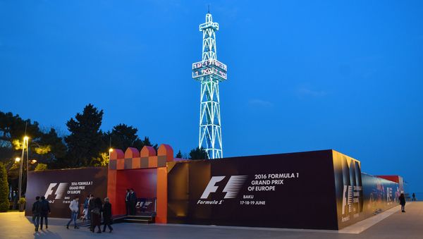Фан-зона Формулы-1 в Баку - Sputnik Азербайджан