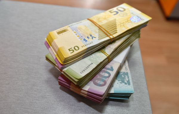Дизайн банкнот был разработан австрийским дизайнером валют Робертом Калиной, который также разработал дизайн банкнот евро. - Sputnik Азербайджан