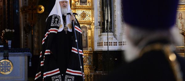 Патриарх Московский и всея Руси Кирилл. Архивное фото - Sputnik Азербайджан