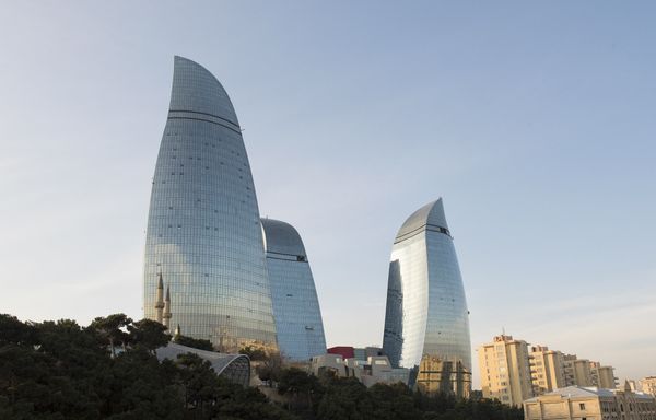 Flame Towers, Fairmont Baku  - Sputnik Азербайджан
