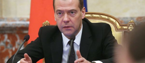 Председатель правительства РФ Дмитрий Медведев. Архивное фото - Sputnik Азербайджан