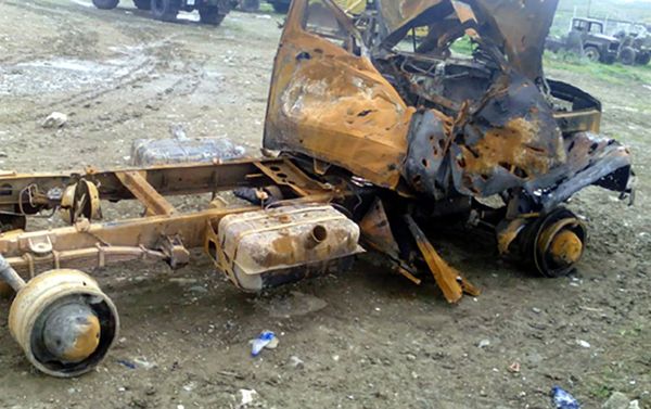 Захваченные вооружения и боеприпасы армянских вооруженных формирований - Sputnik Азербайджан