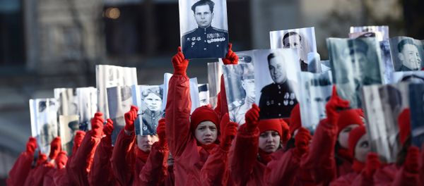 Торжественный марш, посвященный легендарному параду 1941 года - Sputnik Азербайджан