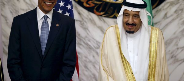 Президент США Барак Обама  королем Саудовской Аравии Салманом - Sputnik Азербайджан