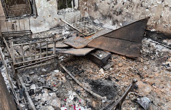 Разрушенные дома Агдамского района - Sputnik Азербайджан