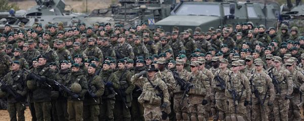 Совместные учения батальона НАТО и литовской армии. Архивное фото - Sputnik Азербайджан