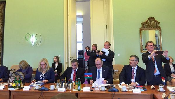 Выступление Э.Мамедъярова на заседании Вышеградской группы и глав МИД стран Восточного партнерства - Sputnik Азербайджан
