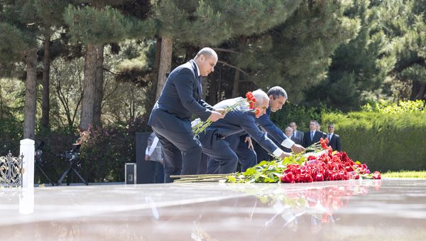 93-я годовщина со дня рождения общенационального лидера Азербайджана Гейдара Алиева - Sputnik Азербайджан