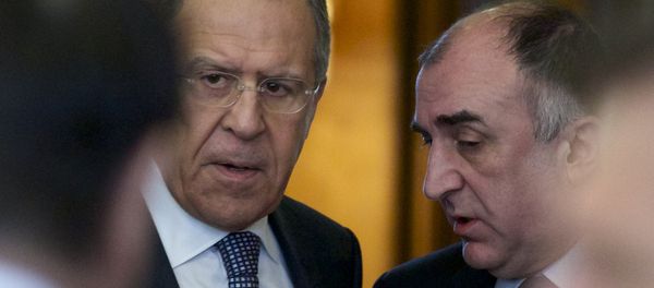 Министр иностранных дел АР Эльмар Мамедъяров и министр иностранных дел РФ Сергей Лавров - Sputnik Азербайджан