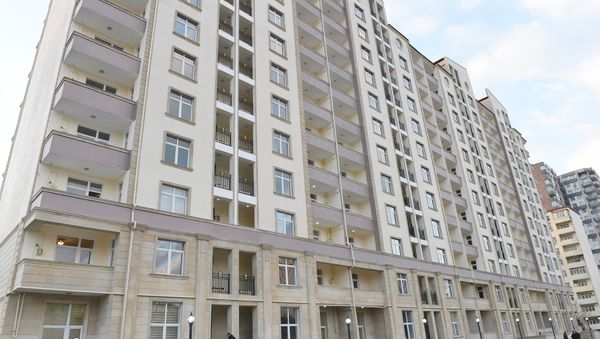 Многоквартирный дом в Наримановском районе, фото из архива - Sputnik Азербайджан
