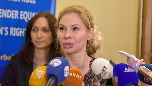 Глава представительства ЕС в Азербайджане Малена Мард - Sputnik Азербайджан
