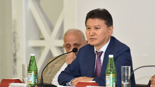 Kirsan İlümjinov, FİDE-nln prezidenti - Sputnik Азербайджан