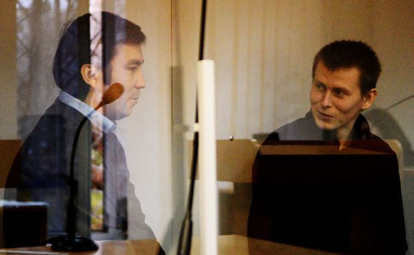 Заседание суда по делу Александрова и Ерофеева в Киеве - Sputnik Азербайджан