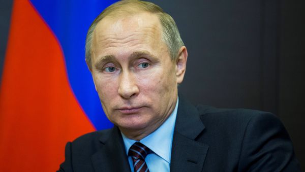 Президент России Владимир Путин - Sputnik Азербайджан