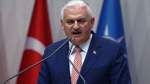 Бинали Йылдырым, премьер-министр Турции, архивное фото - Sputnik Азербайджан