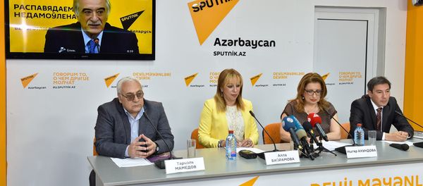Видеомост Баку-Минск - Sputnik Азербайджан