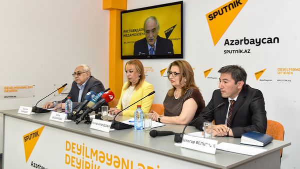 Видеомост Баку-Минск - Sputnik Азербайджан