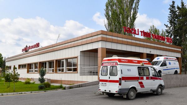 Больница в Агдаше, фото из архива - Sputnik Азербайджан