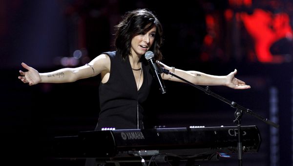 Американская певица, участница проекта Голос (The Voice) Кристина Гримми - Sputnik Азербайджан
