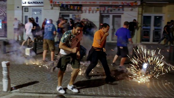 Ночные беспорядки в Марселе, фото из архива - Sputnik Азербайджан