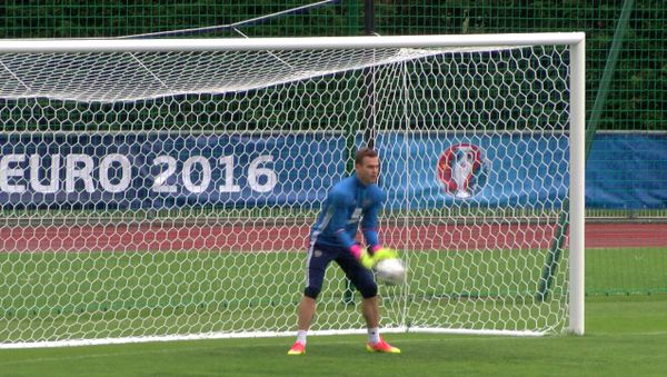 Как сборная России готовится к матчу с командой Словакии на Евро-2016 - Sputnik Азербайджан