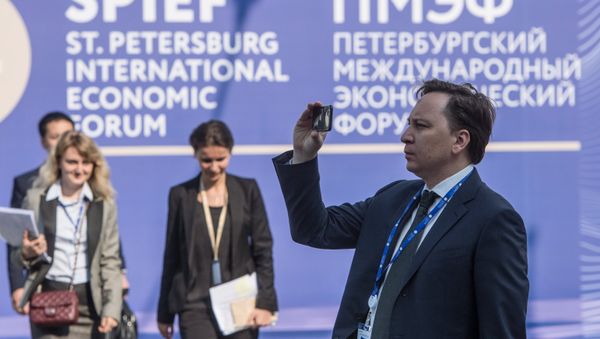 XX Петербургский международный экономический форум. День первый - Sputnik Азербайджан