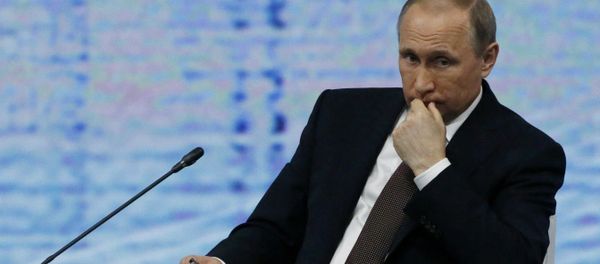 Президент России Владимир Путин - Sputnik Азербайджан