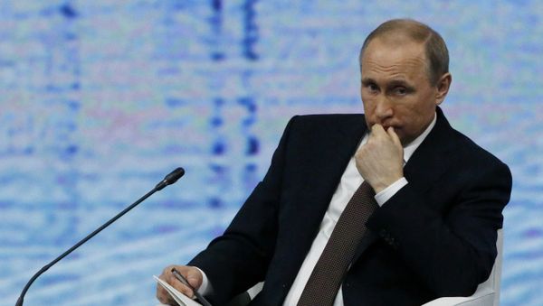 Президент России Владимир Путин - Sputnik Азербайджан