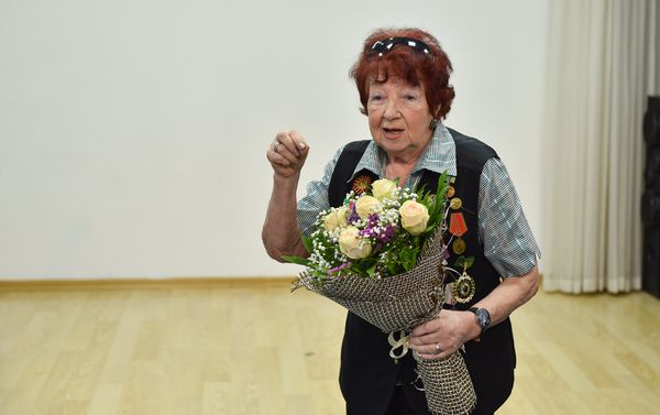 Руководитель организации ленинградских блокадников, проживающих в Азербайджане Ирина Кадымова. Руководитель организации ленинградских блокадников, проживающих в Азербайджане Ирина Кадымова. - Sputnik Азербайджан