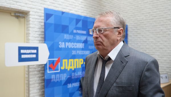 Лидер ЛДПР Владимир Жириновский - Sputnik Азербайджан