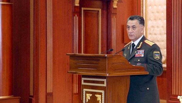 Министр внутренних дел, генерал-полковник Рамиль Усубов - Sputnik Азербайджан
