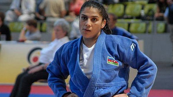 Пятикратный чемпион мира и двукратный чемпион Европы по самбо Зульфия Гусейнова - Sputnik Азербайджан
