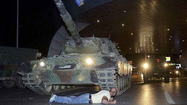 Попытка военного переворота в Турции. Архивное фото - Sputnik Азербайджан